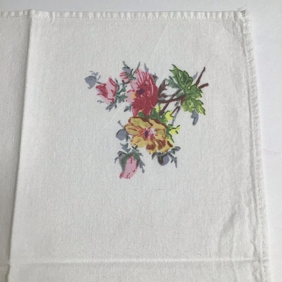 Biltmore Estate Cloth Napkins SET OF 3 Floral Napkins Thick Cotton Bread Basket - Picture 6 of 12